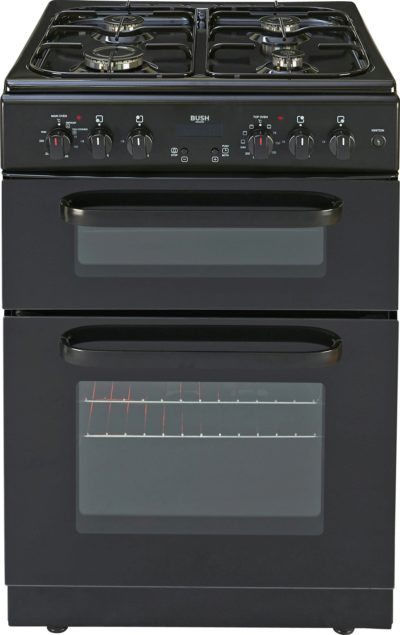 Bush - BDFD60B - Dual Fuel Cooker - Black